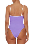 Hunza G Pamela One Piece Swimsuit z marszczonym efektem