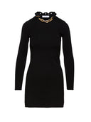 Rabanne Robe Mini Long Sleeve Dress