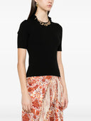 Rabanne Top With Chain Link Detail