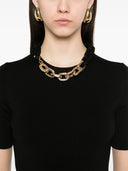 Rabanne Top With Chain Link Detail