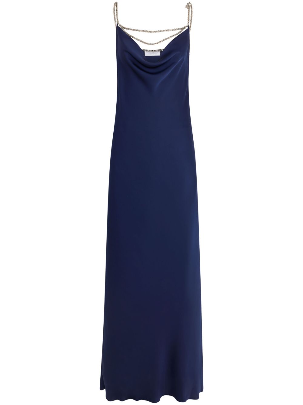 Rabanne Long Dress With Chain Straps