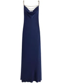 Rabanne Long Dress With Chain Straps