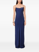 Rabanne Long Dress With Chain Straps