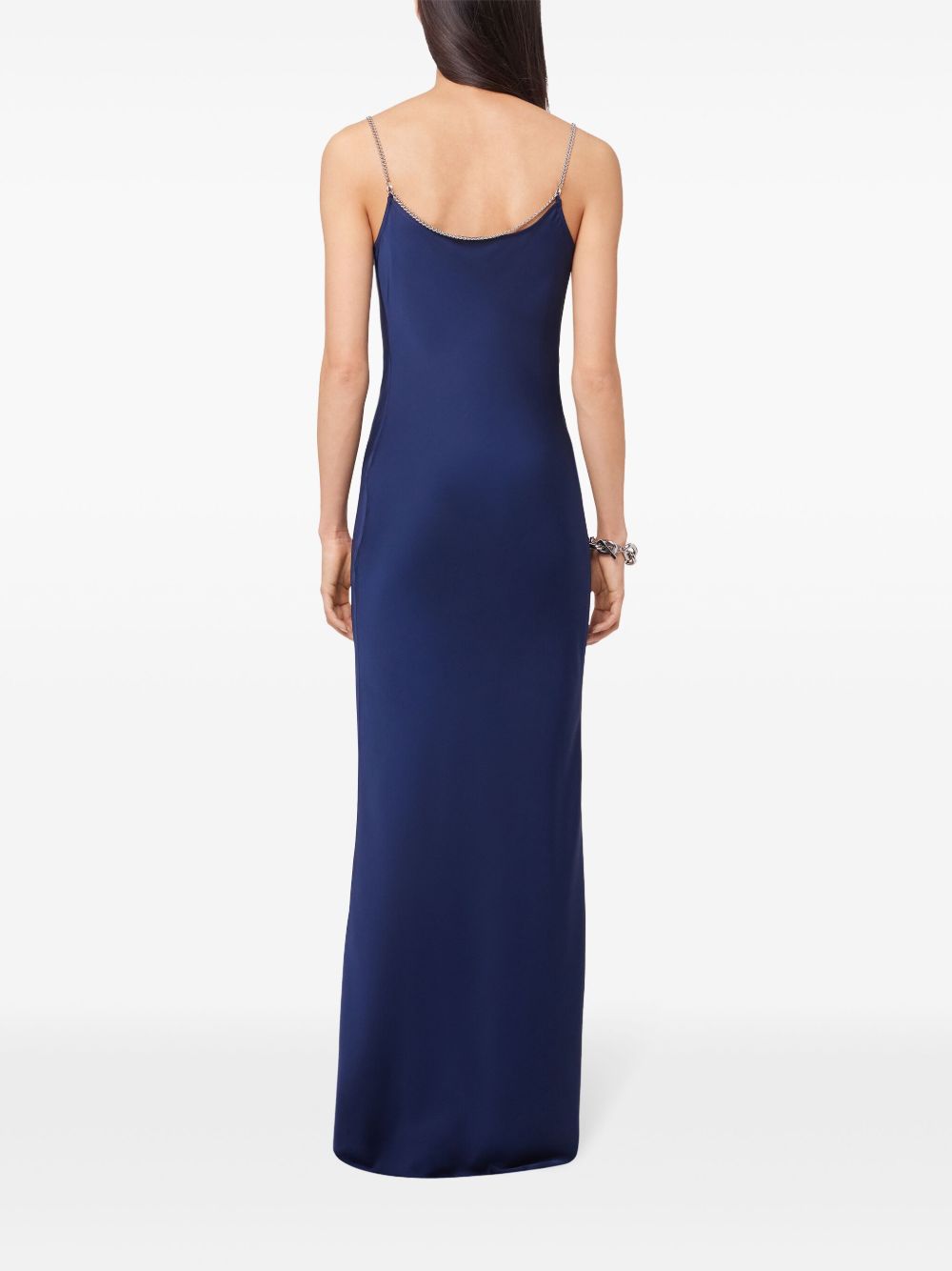 Rabanne Long Dress With Chain Straps