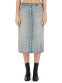 Courreges midi nederdel
