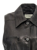 Magda Butrym Single Breasted Leather Vest