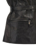 Magda Butrym Single Breasted Leather Vest
