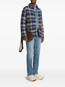 Etro Checked Knitted Shirt Jacket