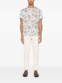 Etro T -skjorta med paisley -tryck