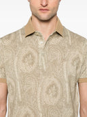 Koszula Etro Polo z nadrukiem Paisley