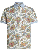Etro Polo Shirt With Paisley Print