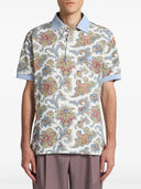 Etro Polo Shirt With Paisley Print