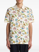 Etro Floral Polo Shirt