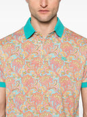 Koszula Etro Polo z motywem Paisley