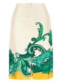 Etro Silk Midi Skirt