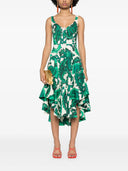 Etro Paisley Print Midi Dress