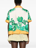 Camicia stampata etro paisley