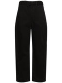 Lemaire Cotton Trousers With Belt