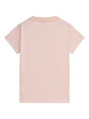 „Golden Goose Star Girl“s T-Shirt S/S Ton-in-Ton-Logo-Druck