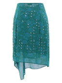 Dries Van Noten 01460 Sima Emb 1011 W.W.Skirt