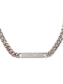 Mm6 Maison Margiela Engraved Chain Necklace