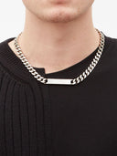 Mm6 Maison Margiela Engraved Chain Necklace