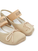 MM6 Maison Margiela Balet Mules z logo 70 mm