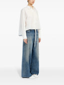 Mm6 Maison Margiela Cropped Shirt