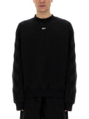 Sweat-shirt blanc avec logo