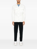 Chaqueta de camisa de algodón de Lardini