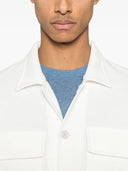 Chaqueta de camisa de algodón de Lardini
