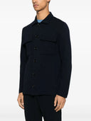 Chaqueta de camisa de algodón de Lardini