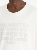 Maison Margiela T Shirt With Numbers Motif