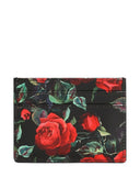 Dolce & Gabbana Card Holder With Rose Print