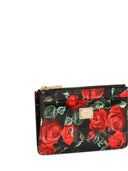 Dolce & Gabbana Wallet With Dauphine Rose Print