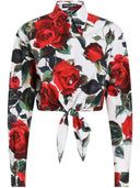 Dolce & Gabbana -skjorta med rostryck