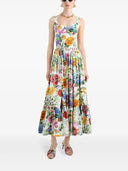 Dolce & Gabbana Floral Midi Dress