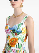 Dolce & Gabbana Floral Midi Dress