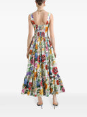 Dolce & Gabbana Floral Midi Dress