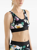 Dolce & Gabbana Flower Print Top