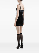 Dolce & Gabbana Short Dress With Ruffles