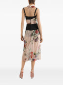 Dolce & Gabbana Floral Midi Skirt