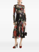 Dolce & Gabbana Floral Print Midi Dress
