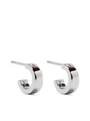 Mm6 Maison Margiela Earrings With Engraved Logo