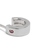 Mm6 Maison Margiela Earrings With Engraved Logo