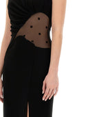 Vestito di crepe e tulle di givenchy da 4 g