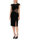 Vestito di crepe e tulle di givenchy da 4 g