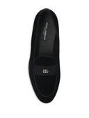 Dolce & Gabbana Loafers With Logo Plaque