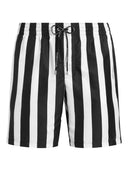 Pantalones cortos de natación a rayas de Dolce & Gabbana