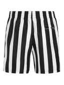 Pantalones cortos de natación a rayas de Dolce & Gabbana